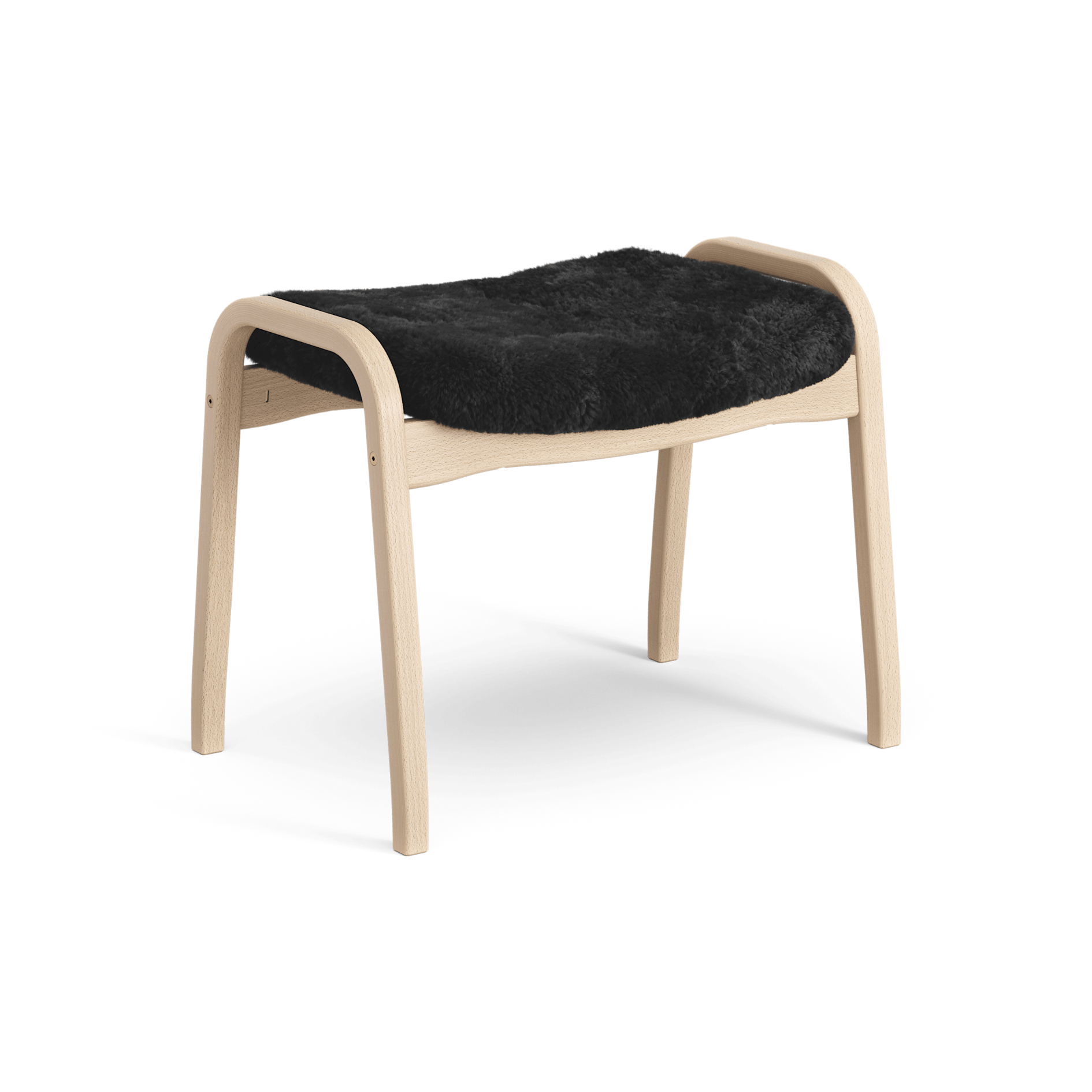 Lamino Footstool Beech